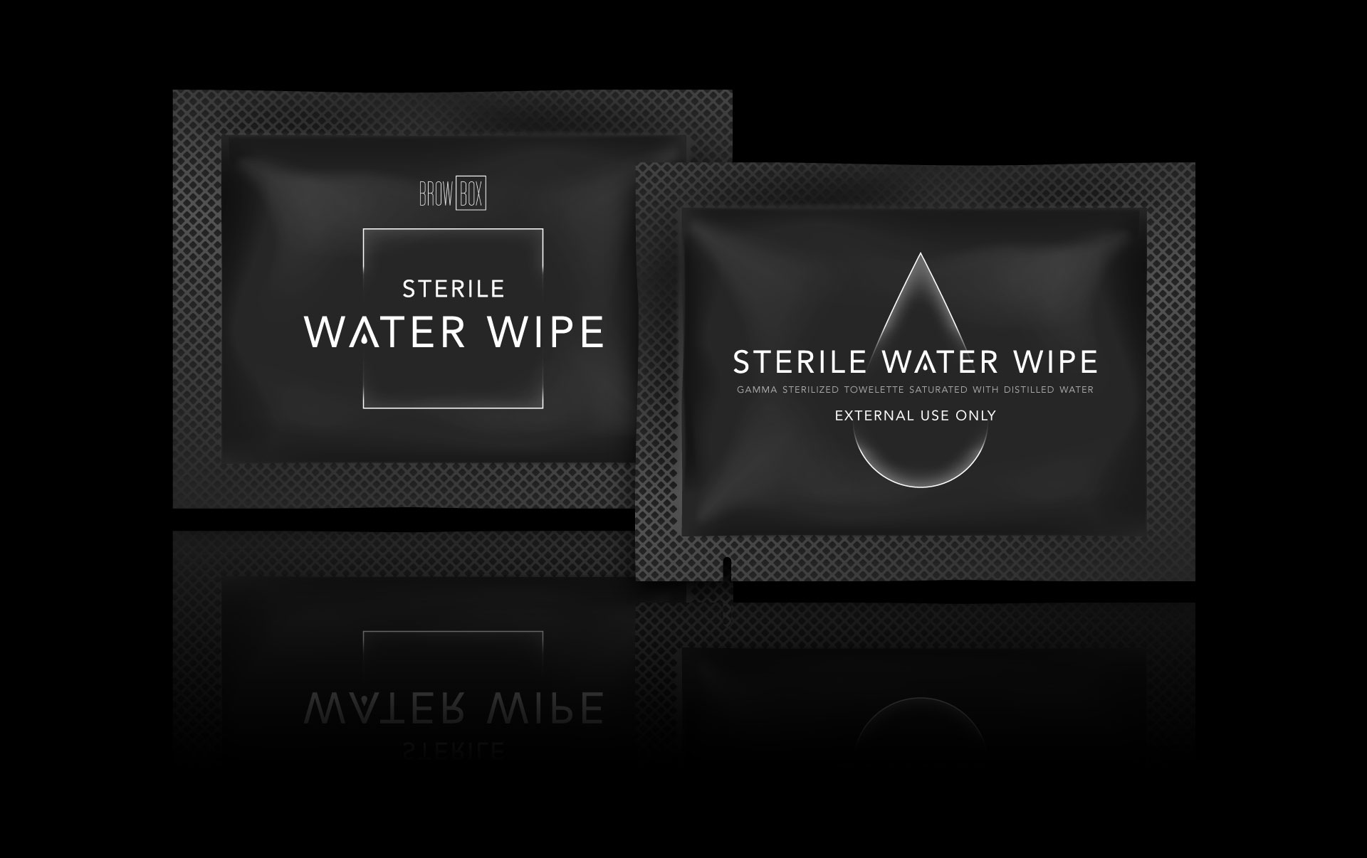 Brownude Sterile Wet Wipe Packaging